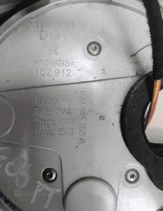 VW EOS LAMPA LED TYŁ TYLNA PRAWA ORYGINAŁ ŁADNA 1Q0945096 4