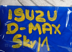 Głośniki podsufitowe isuzu d-max 8982545120 4