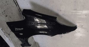 * BŁOTNIK PRZÓD PRZEDNI PRAWY DO CITROEN XSARA PICASSO EXL EXLD CZARNY 3