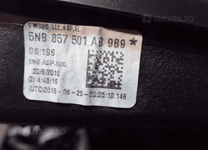 Lusterko lewe vw tiguan 6PIN 15- 5N 2