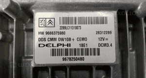 PEUGEOT 508 I 2.0 HDI komputer sterownik silnika ECU 2010-2018 9666375980 / 9678250480 2