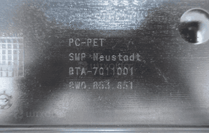 AUDI A4 B9 2015- ATRAPA GRILLA ZDERZAKA PRZÓD 8W0853651 9