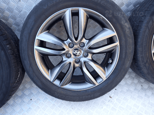 KOŁA FELGI ALUMINIOWE HYUNDAI 7,5JX19 Z OPONAMI LATO 235/55/19 KOMPLET 4