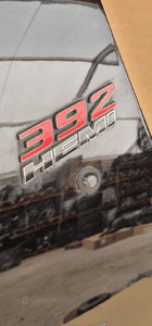 Dodge charger błotnik lewy przód 250MIK 5