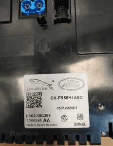 Range rover evoque L551 velar L560 przełącznik panel klimatyzacji nawiewu dmuchawy wyświetlacz ekran 5