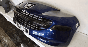 } ZDERZAK PRZÓD PRZEDNI PEUGEOT 207 EGE EGED GRANAT GRANATOWY DO MALOWANIA ! 4