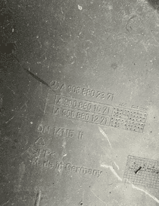 ZDERZAK TYLNY NAROZNIK LEWY MERCEDES SPRINTER W906 5