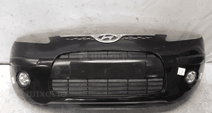 Zderzak przód przedni do hyundai I10 czarny ml halogeny 1