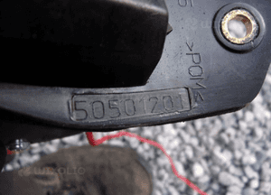 ALFA ROMEO 159 SIŁOWNIK KLAPKI PALIWA 2