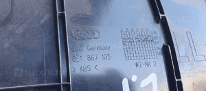 Tapicerka boczek lewy przód przednia lewa Audi A4 B6 7