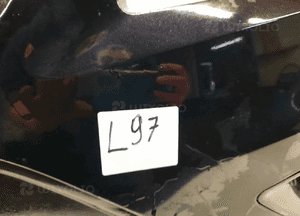 Zderzak przód przedni ford focus MK.2 2 ii lift fl F3 czarny halogeny 2