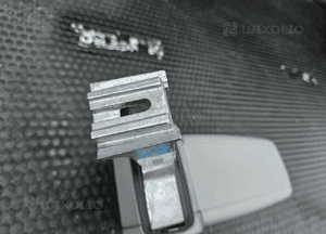 Podlokietnik 8E0864207D Lokiec Schowek Klapa Zawias Welur Jasny Platin Hell AUDI A4 B6 B7 31