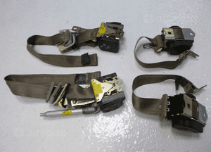 JAGUAR XK8 X100 PASY BEZPIECZEŃSTWA NAPINACZE KOMPLET PRZÓD PRZEDNIE TYŁ TYLNE ORYGINAŁ 7