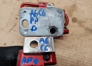 Zawias zawiasy drzwi prawy przód para Audi A6 C6 LZ3G 5