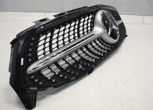 Mercedes cla W118 A118 grill atrapa diament czarny 5