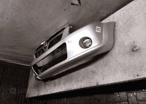 ^ ZDERZAK PRZÓD PRZEDNI OPEL AGILLA LIFT FL Z157 SREBRNY HALOGENY 3