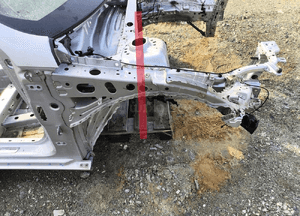 OPEL INSIGNIA B ĆWIARTKA PRZEDNIA PRAWA PRAWY PRZÓD PODŁUŻNICA FARTUCH 9