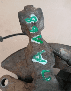 Zwrotnica piasta lewy przód przednia lewa Mercedes A168 3