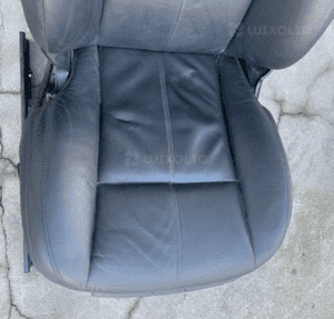 MERCEDES s 221 fotel przedni czarny skórzany lewy prawy grzany 3