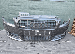 Zderzak Przod Przedni S-Line Kratki Spryski Xenon Czujniki PDC Halogeny Gril Atrapa LZ9Y AUDI A4 B7 Kombi Sedan 7