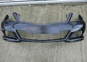 MERCEDES 204 LIFT PDC CHROM ZDERZAK PRZEDNI 1