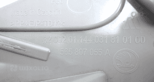 SKODA KODIAQ LIFT 2021- ŚLIZG MOCOWANIE ZDERZAKA LEWY PRZÓD 565807055A 5