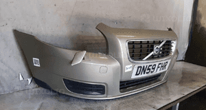 ^ ZDERZAK PRZÓD PRZEDNI VOLVO V50 xenon LIFT FL ZŁOTY ŻÓŁTY SPRYSKIWACZE LAMP XENON 3