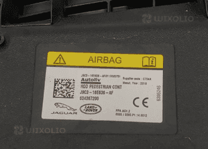 JAGUAR E-PACE X540 RANGE ROVER EVOQUE II 2 L551 AIRBAG PODUSZKA POWIETRZNA PIESZEGO MASKI ORYGINAŁ 18