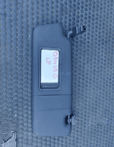 Daszek 8E0/1857551 8E0/2857552 8E0857562 Słonecznik Czarne S-Line Oslona Przeciwsloneczna Podświetlane Haczyk Lewa Prawa AUDI A4 B6 B7 5