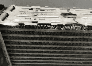 Bmw F25 F26 chłodnica intercooler 7593845 6