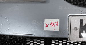 * ZDERZAK PRZÓD PRZEDNI DO NISSAN ALMERA N16 LIFT FL B22G BŁĘKITNY 2