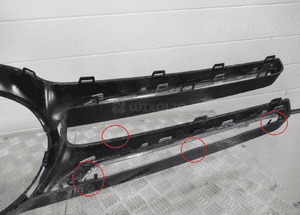 GRILL GRILL ATRAPA MERCEDES GLE W166 2015- 8