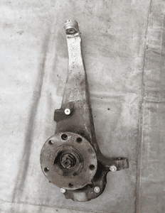 Zwrotnica lewa lewy przód Porsche Cayenne 2 II 1