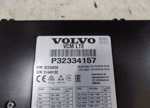 VOLVO XC40 XC60 MODUŁ STEROWNIK VCM P32334157 4