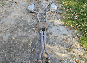 Tłumik 2 Tlumiki Wydech Rura Wydechowa Dwa Wydechy 4x4 Quattro 3.0 3.2 Benzyna Audi A4 B6 B7 2