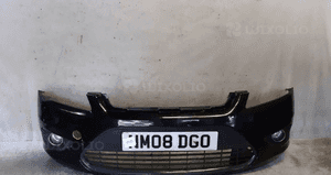 ! ZDERZAK PRZÓD PRZEDNI DO FORD FOCUS 2 II LIFT FL HALOGENY CZARNY F3 1