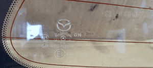 Szyba karoseryjna prawy tył tylna prawa Mazda 6 II Kombi 4