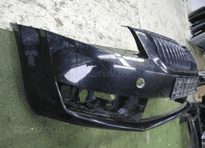 SKODA OCTAVIA III 5E BEZ DZIUR ZDERZAK PRZEDNI 2