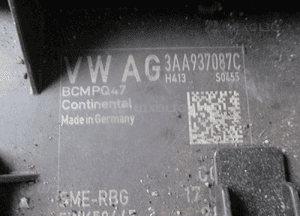 MODUŁ STEROWNIK KOMFORTU BCM VW PASSAT B7 3AA9377087C 2