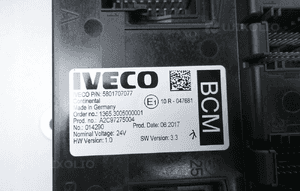 MODUŁ KOMPUTER STEROWNIK BCM SILNIKA IVECO STRALIS 5801707077 3