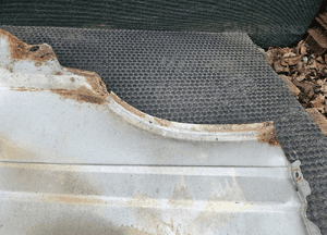 Blotnik Nadkole Lewy Przód Przedni Bialy Mercedes Sprinter 00-06r 29
