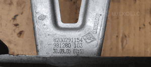 Mechanizm podnośnik szyby lewy tył Renault Clio III 8200291154 4