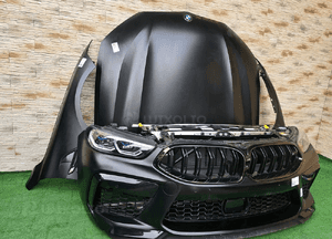 MASKA BŁOTNIKI ZDERZAK LAMPY PAS CHŁODNICE BMW M8 F92 F93 490 2