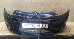 } ZDERZAK PRZÓD PRZEDNI DO CITROEN C4 GRAND PICASSO EGED GRANAT GRANATOWY HALOGENY 1