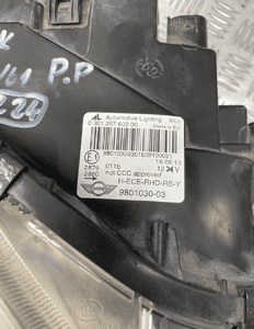 Mini R60 R61 lampa prawa przód przednia uk anglik 9801030 13