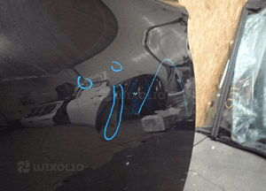 Drzwi przód prawe renault zoe 5