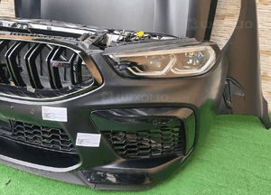 MASKA BŁOTNIKI ZDERZAK LAMPY PAS CHŁODNICE BMW M8 F92 F93 490 4