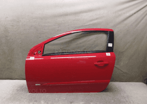 / DRZWI PRZÓD PRZEDNIE LEWE OPEL ASTRA H 3 III GTC CZERWONY Y547 3D 3 DRZWI HB 1
