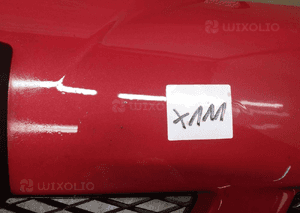 ) ZDERZAK PRZÓD PRZEDNI MAZDA 3 III BK 27A CZERWONY HB 2