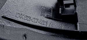 Land Rover Sport L494 Osłona szyn przedniego fotela pasażera DK6227421A 4